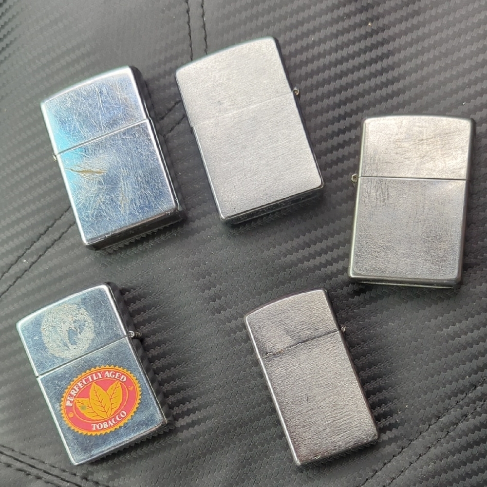 Vintage Zippo Lighters Lot